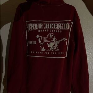 True Religion Burgundy Sweatshirt